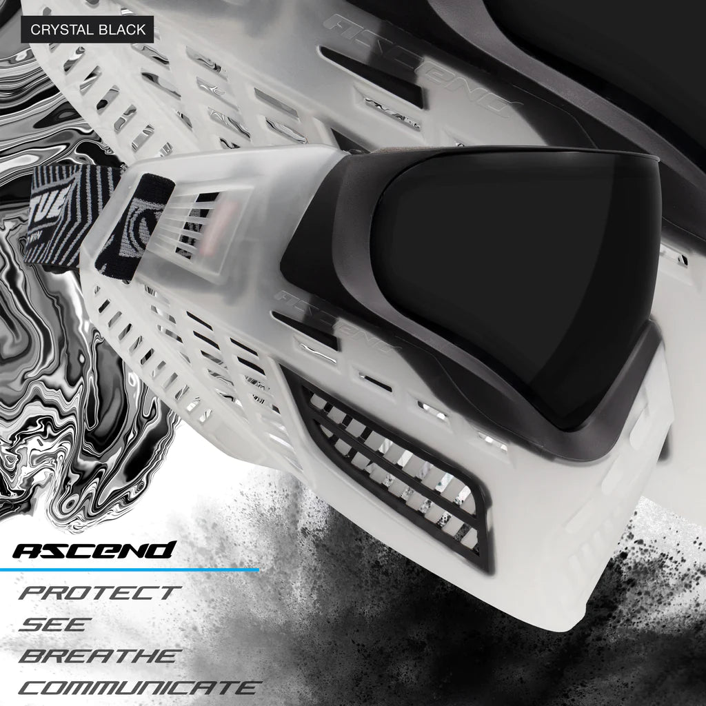 Virtue Vio Ascend | Paintball Goggle/Mask - Crystal Black - Image 2