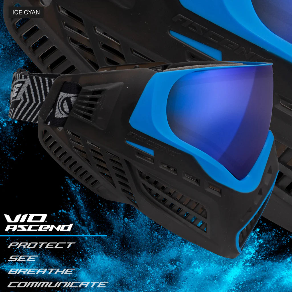 Virtue Vio Ascend | Paintball Goggle/Mask - Ice Cyan - Image 3