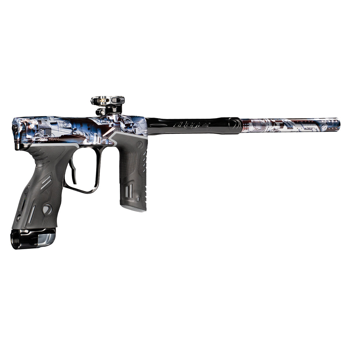 DYE MXR PGA DEATHSTAR - BLACK/BLUE/GRAY POLISH - Image 3