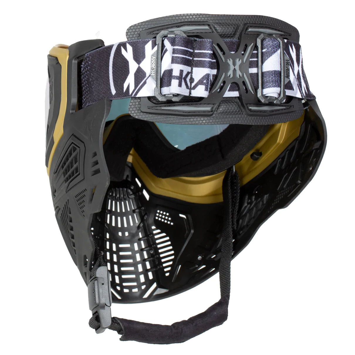 Slr Goggle - Midas (Gold/Black) Gold Lens | Paintball Goggle | Mask | Hk Army - Image 3