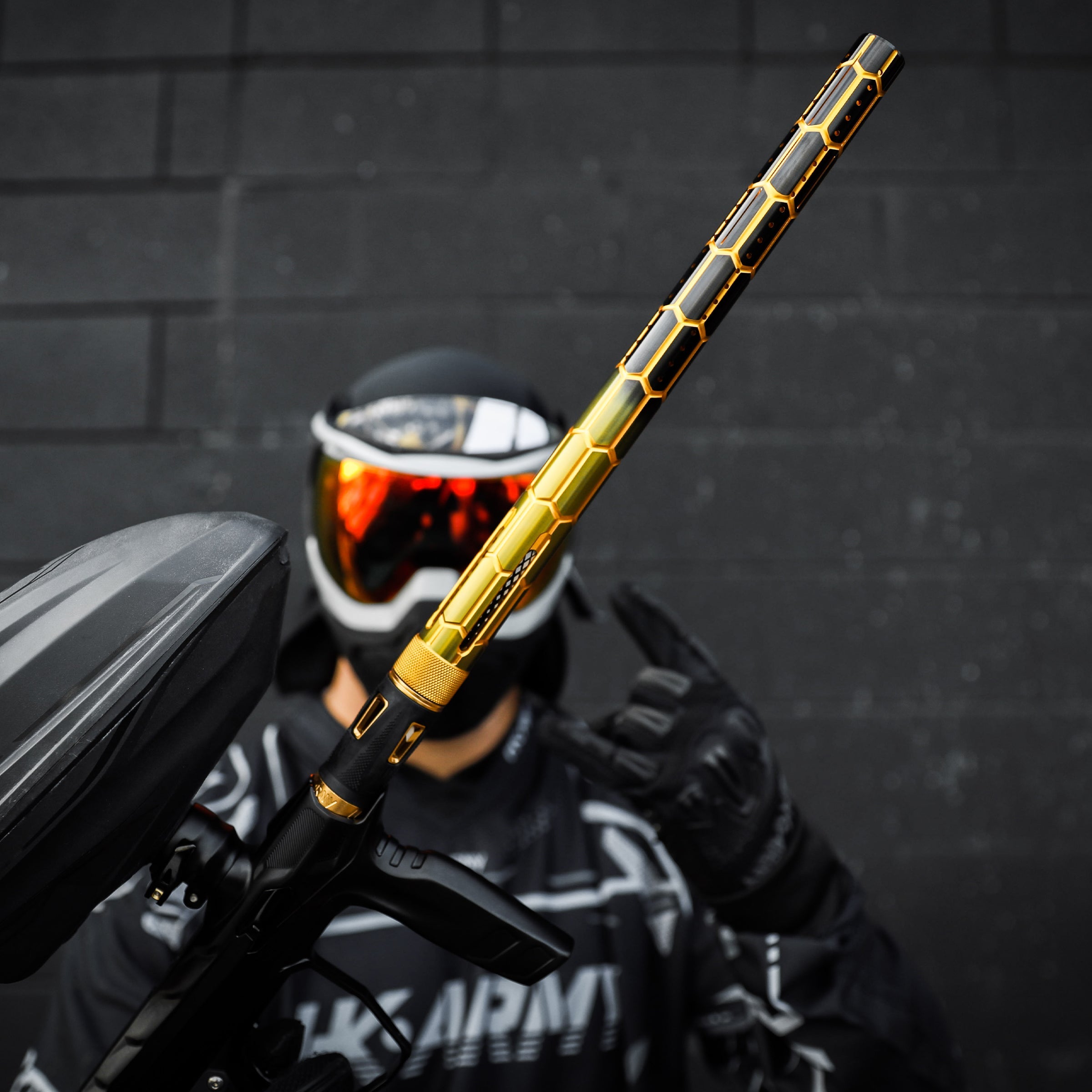LAZR Elite Nexus Barrel Kit - 15' Gold/Black Black Inserts - Cocker Threads - Image 3