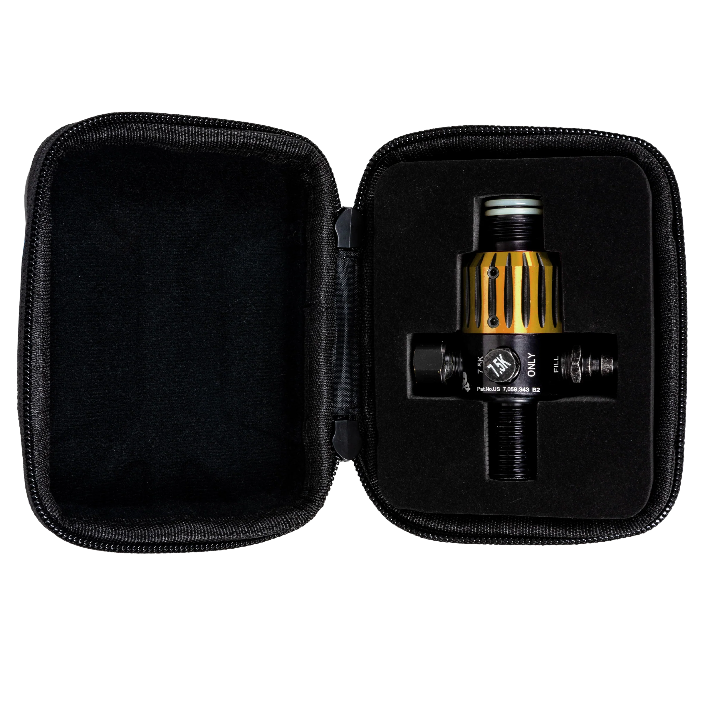 AEROLITE ELITE PRO REG - NOVA - GOLD/BLACK | output pressure 450-650psi | HK Air Tank Regulator - Image 3