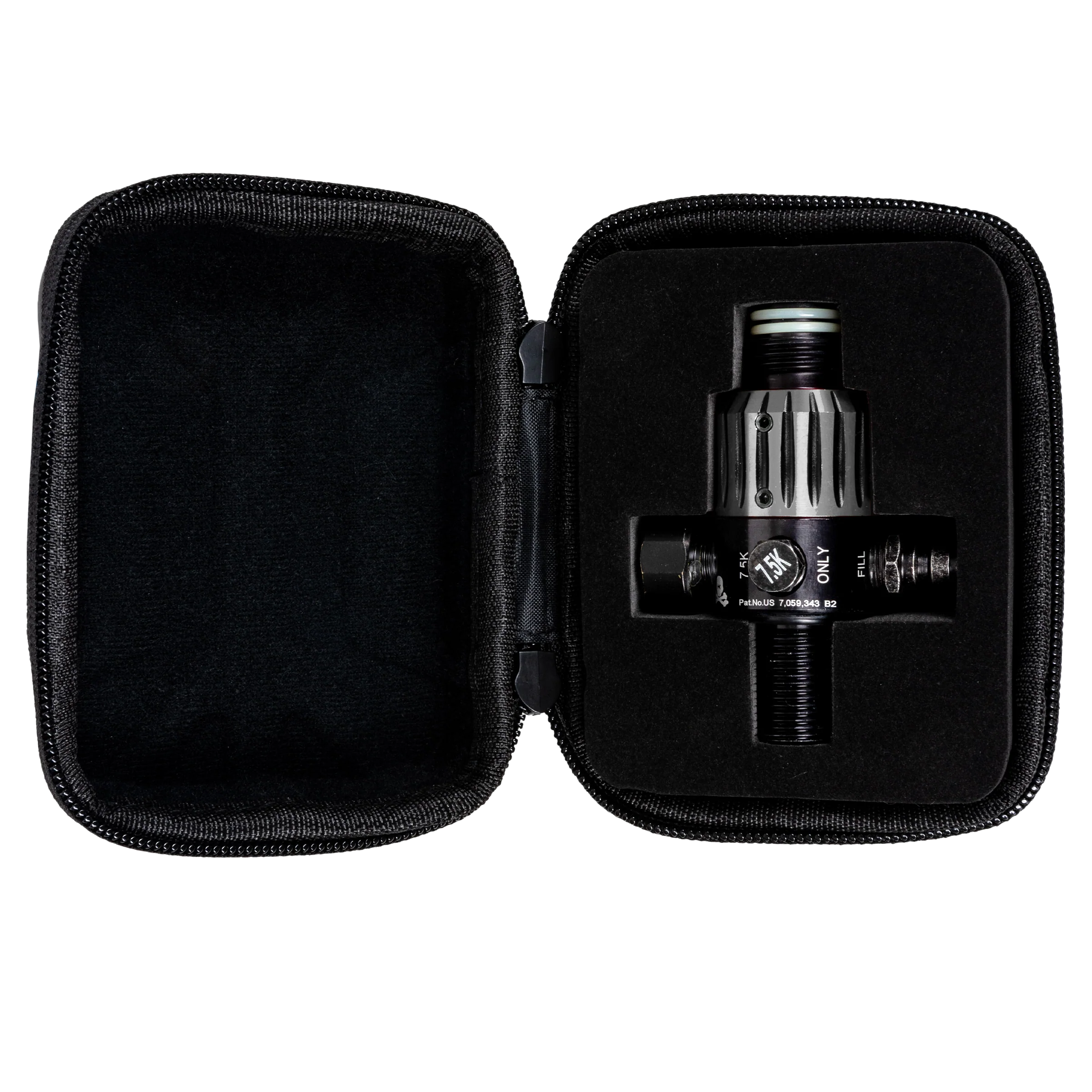 AEROLITE ELITE PRO REG - NOVA - SILVER/BLACK | output pressure 450-650psi | HK Air Tank Regulator - Image 3