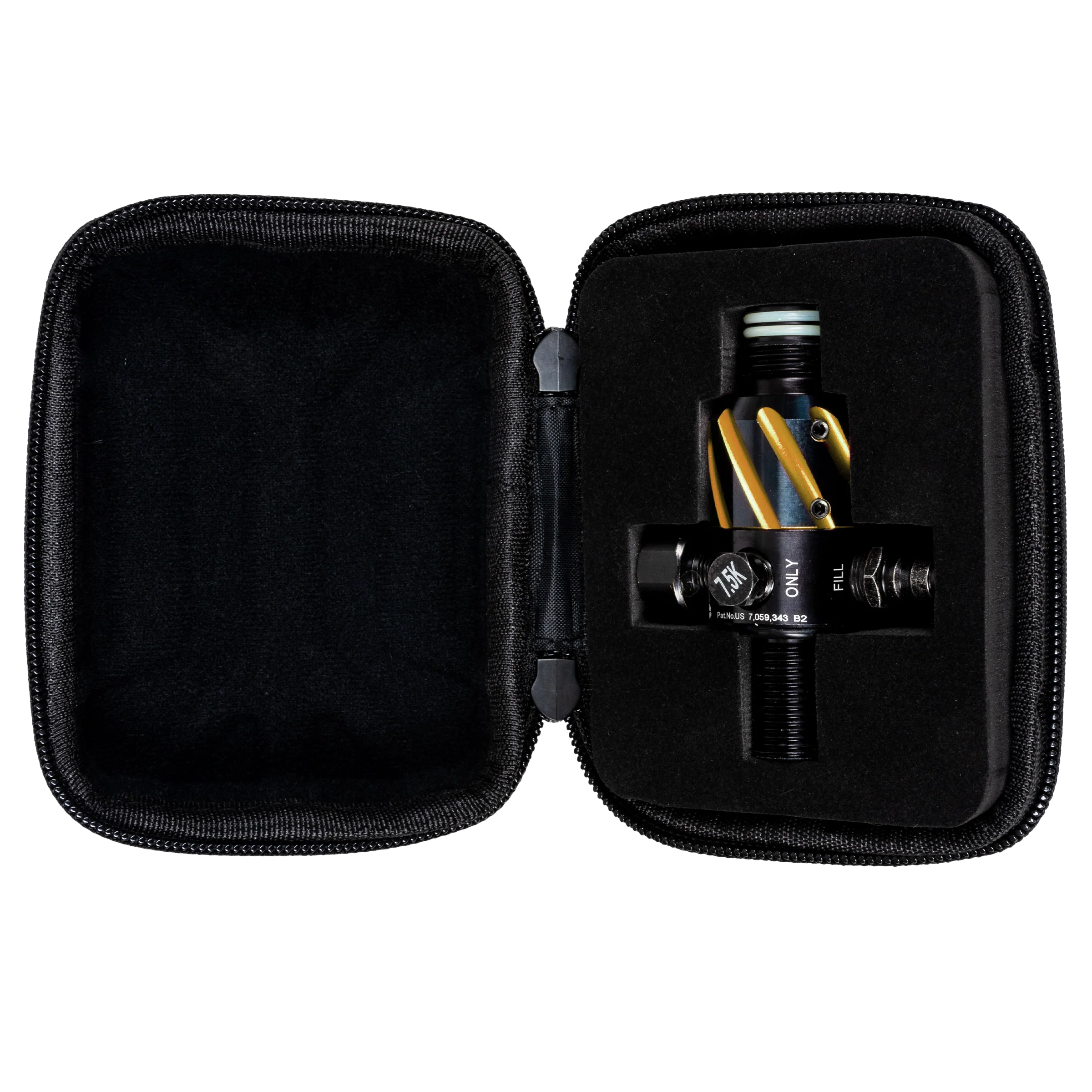 AEROLITE ELITE PRO REG - ORBIT - BLACK/GOLD | output pressure 450-650psi | HK Air Tank Regulator - Image 3