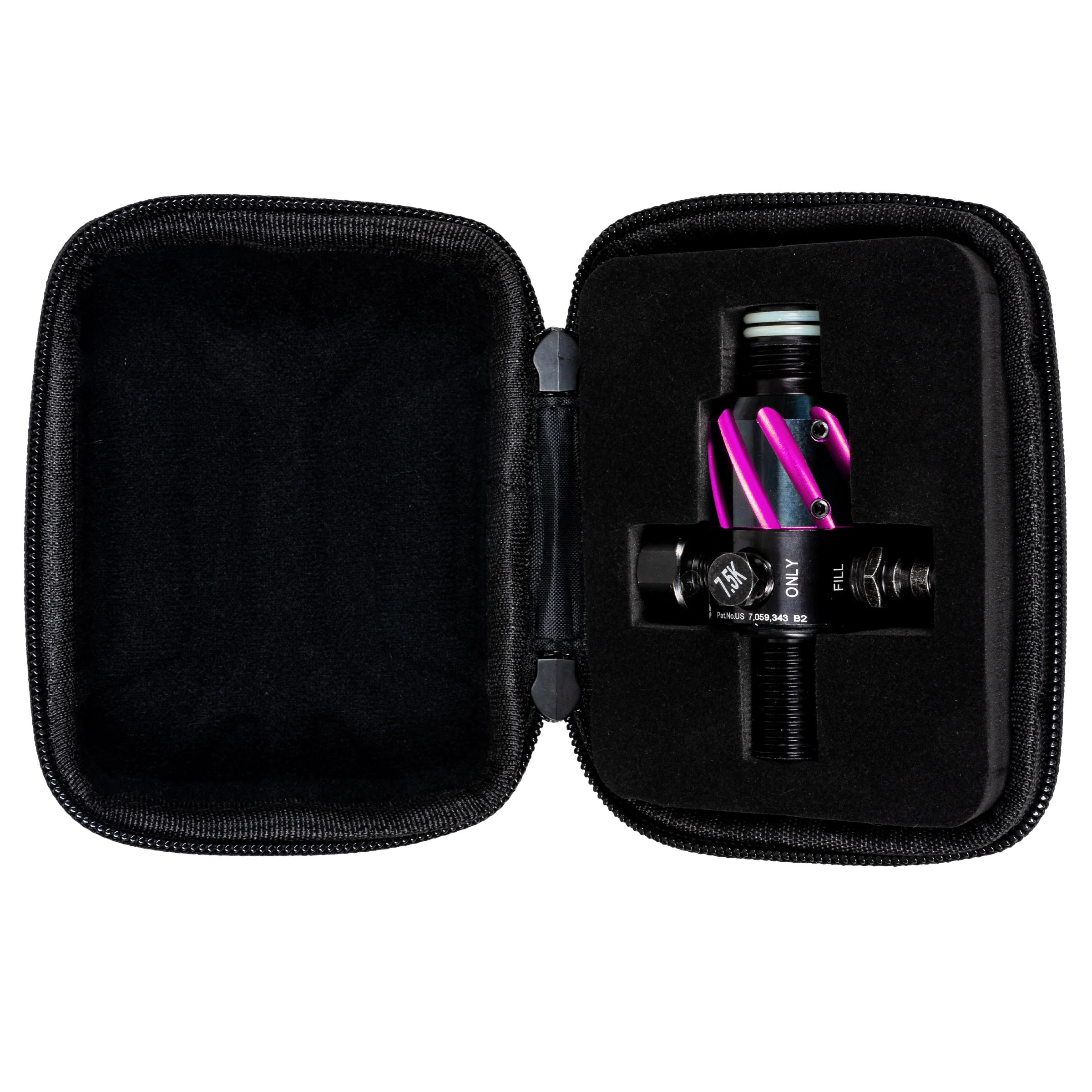 AEROLITE ELITE PRO REG - ORBIT - BLACK/PINK | output pressure 450-650psi | HK Air Tank Regulator - Image 3