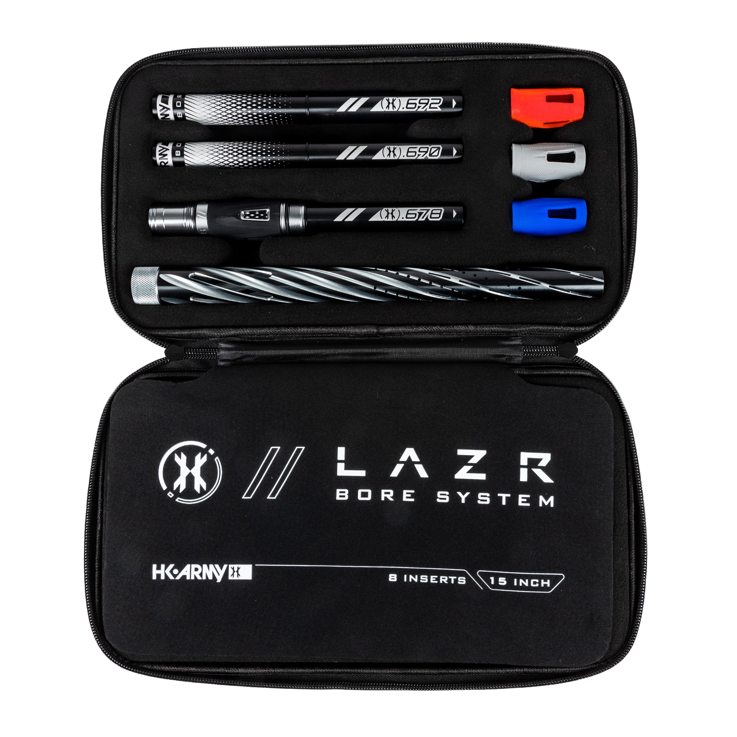 LAZR Elite Orbit Barrel Kit - 15' Dust Pewter/Black Inserts - Cocker Threads - Image 2
