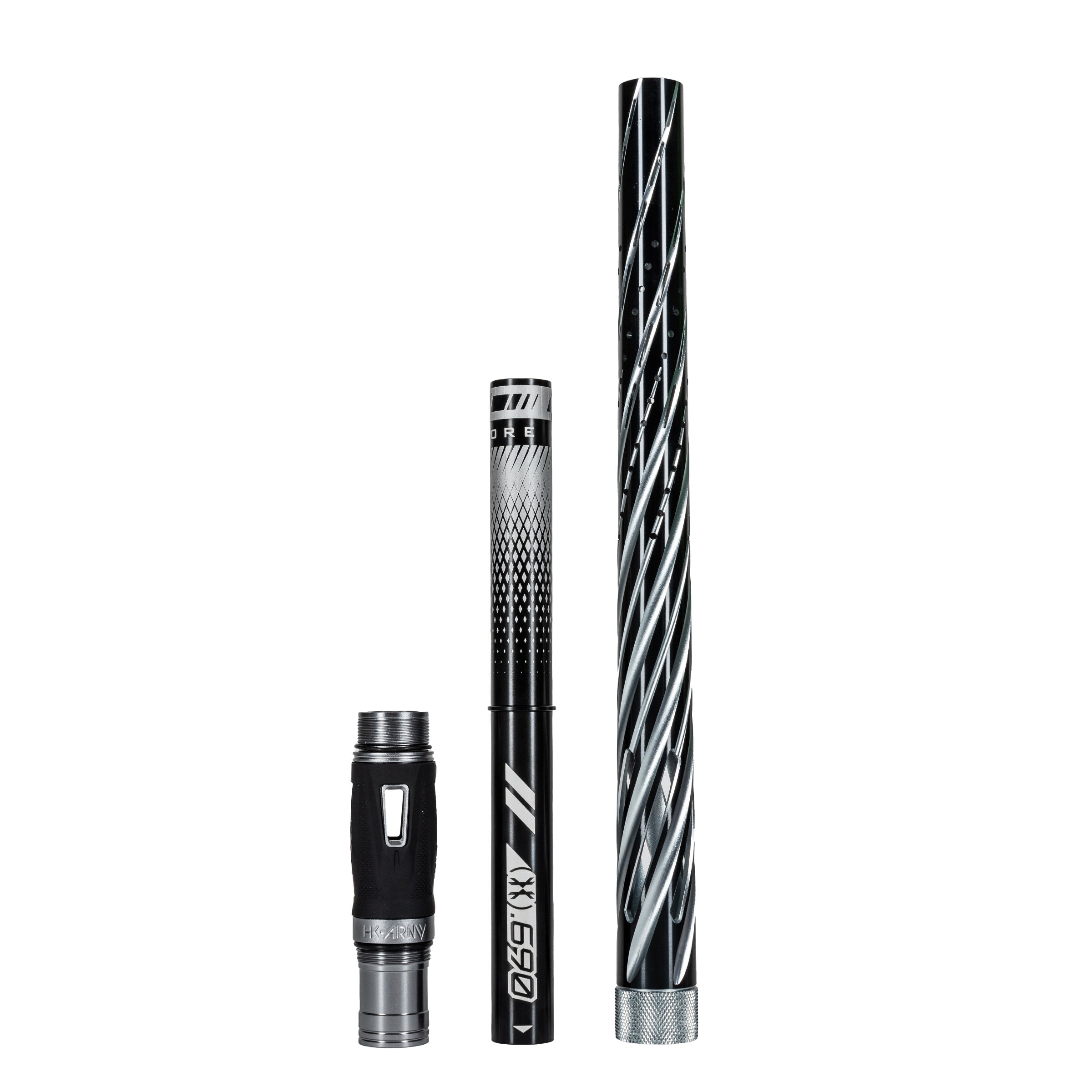 LAZR Elite Orbit Barrel Kit - 15' Dust Pewter/Black Inserts - Cocker Threads - Image 4