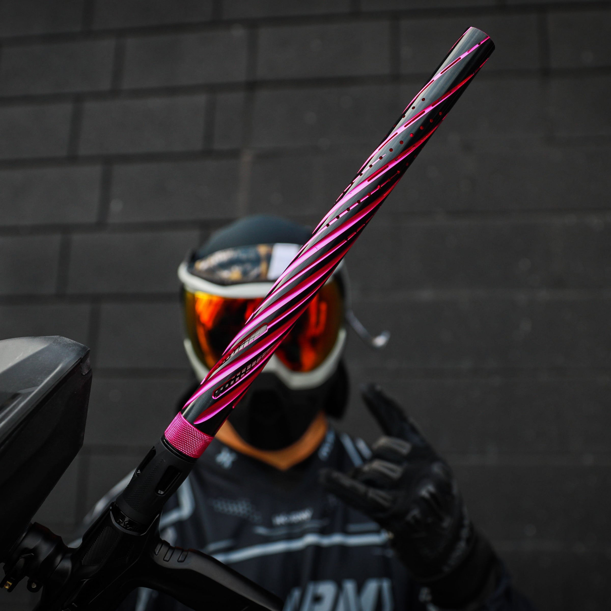 LAZR Elite Orbit Barrel Kit - 15' Dust Pink/Colored Inserts - Cocker Threads - Image 3