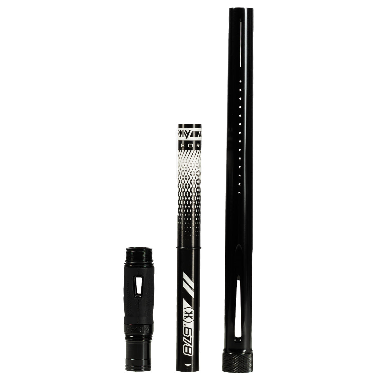 LAZR Barrel Kit - Polish Black - Black Inserts - Cocker Threads - Image 4