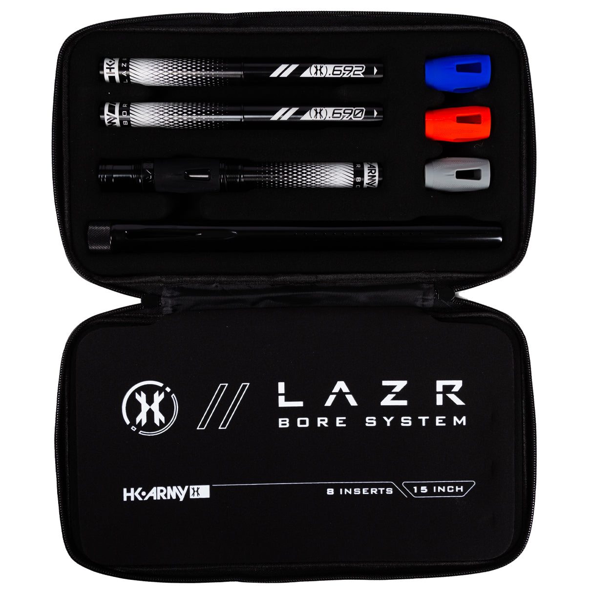 LAZR Barrel Kit - Polish Black - Black Inserts - Cocker Threads - Image 2