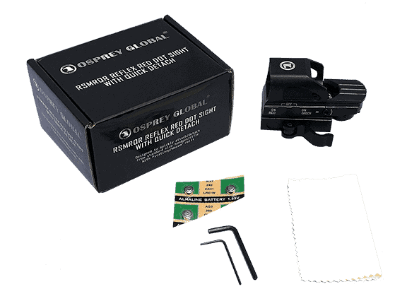 RSMR QUICK RELEASE REFLEX SIGHT Scope | Osprey Scope - Image 6