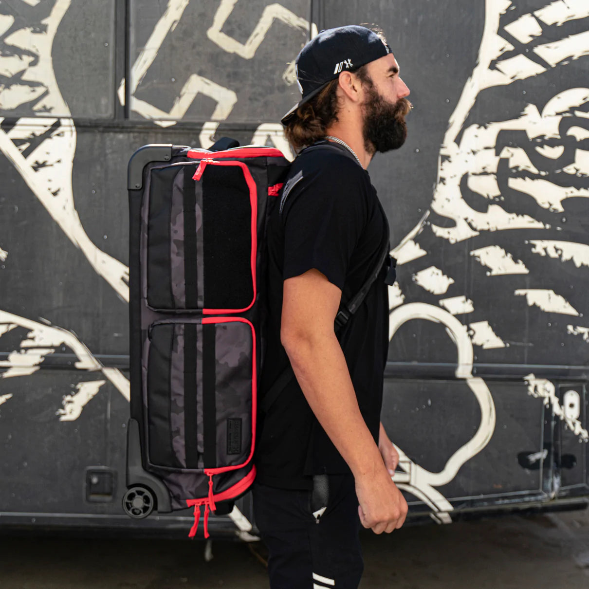 Expand 75L - Roller Gear Bag - Shroud Red | Paintball Gear Bag | Hk Army - Image 7