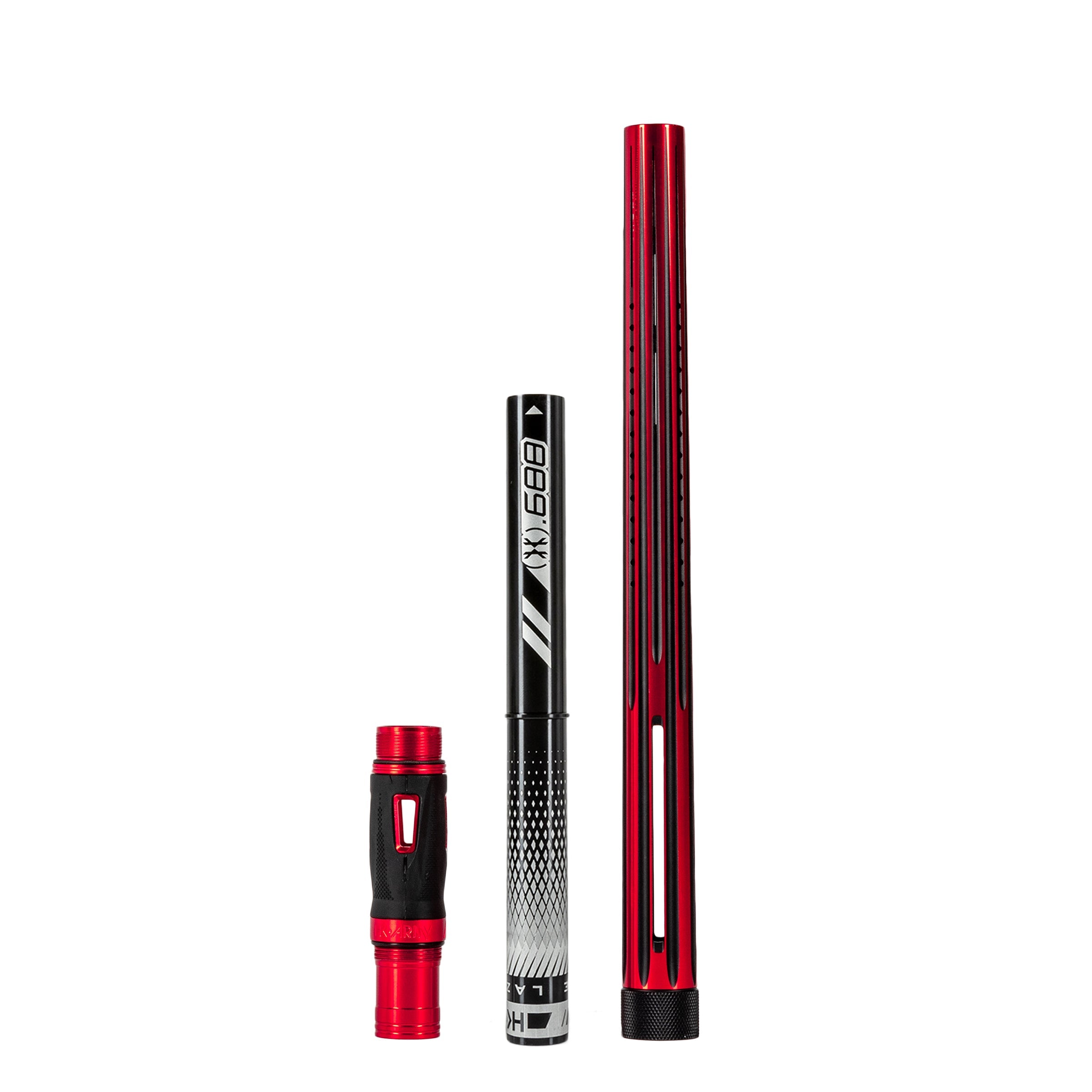LAZR Elite Nova Barrel Kit - 15' Red/Black - Black Inserts - Cocker Threads - Image 7