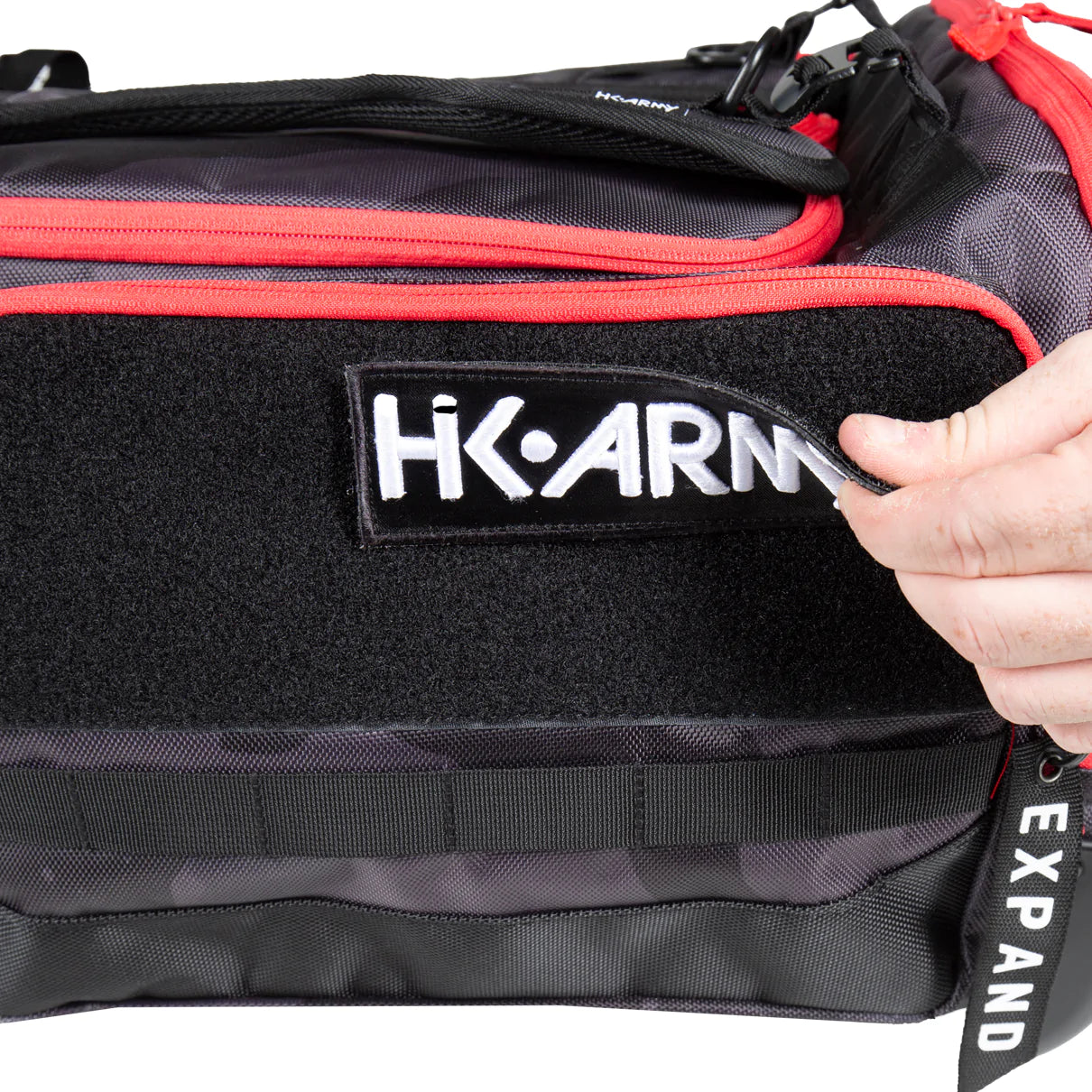 Expand 75L - Roller Gear Bag - Shroud Red | Paintball Gear Bag | Hk Army - Image 11