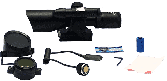 STANDARD 2.5-10X40MDG Scope | Osprey Scope - Image 3