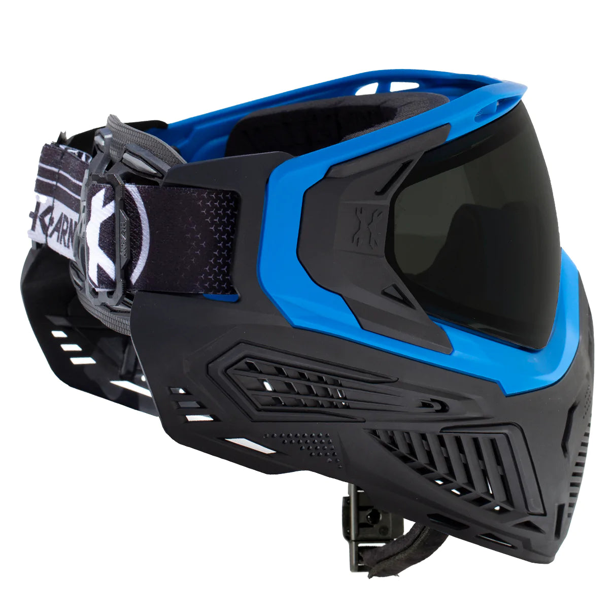 Slr Goggle - Sapphire (Blue/Black/Black) Smoke Lens | Paintball Goggle | Mask | Hk Army - Image 3