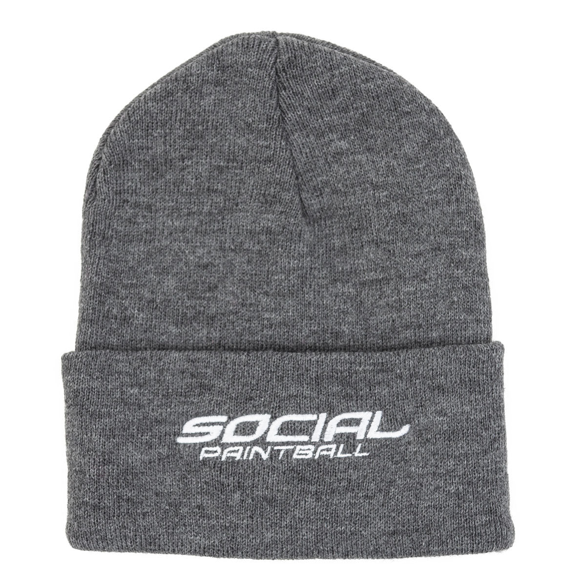 Beanie, Gray | Social Paintball Beanies
