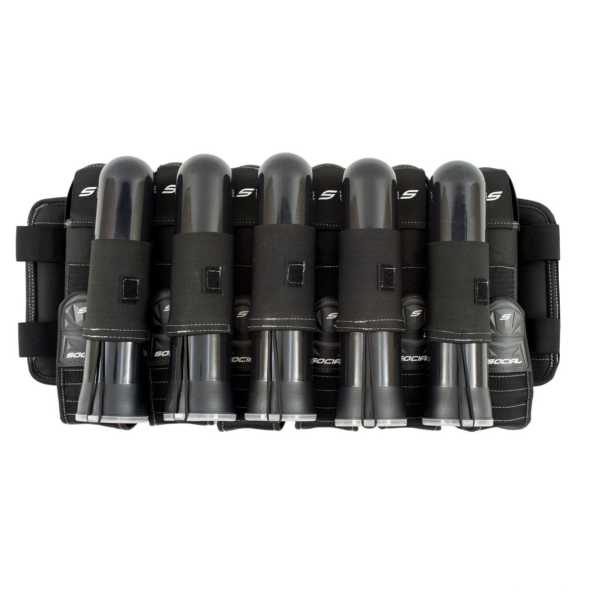Grit Pod Pack Harness, 6+9 Stealth Black | Social Paintball Harness - Image 3