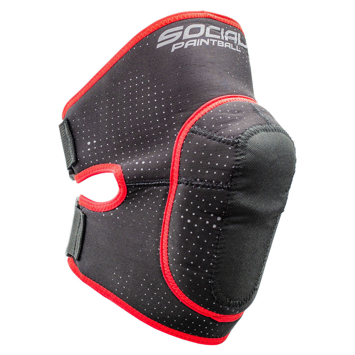Smpl Knee Pads, Black Red - Image 4