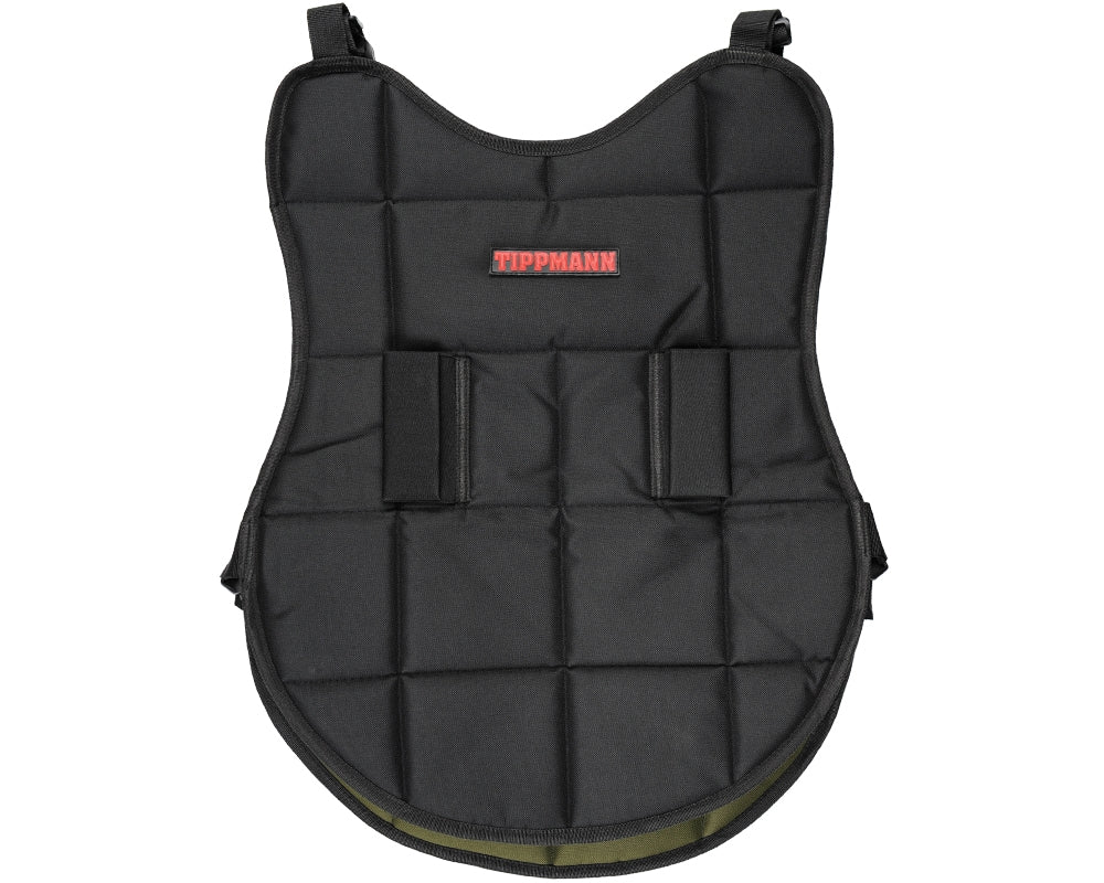 Tippmann Padded Chest Protector - Reversible - Black & Olive - Image 3