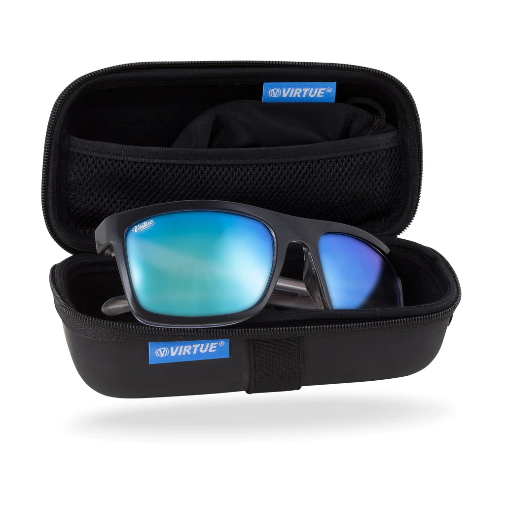 Virtue V-Paragon Polarized Sunglasses - Polished Ice Black - Image 3