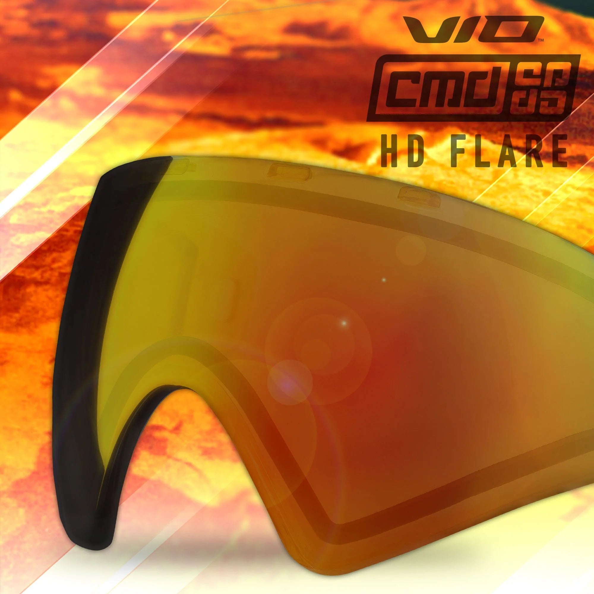 Bunkerkings CMD/VIO Lens - HD Flare - Paintball Goggle Lens - Image 2