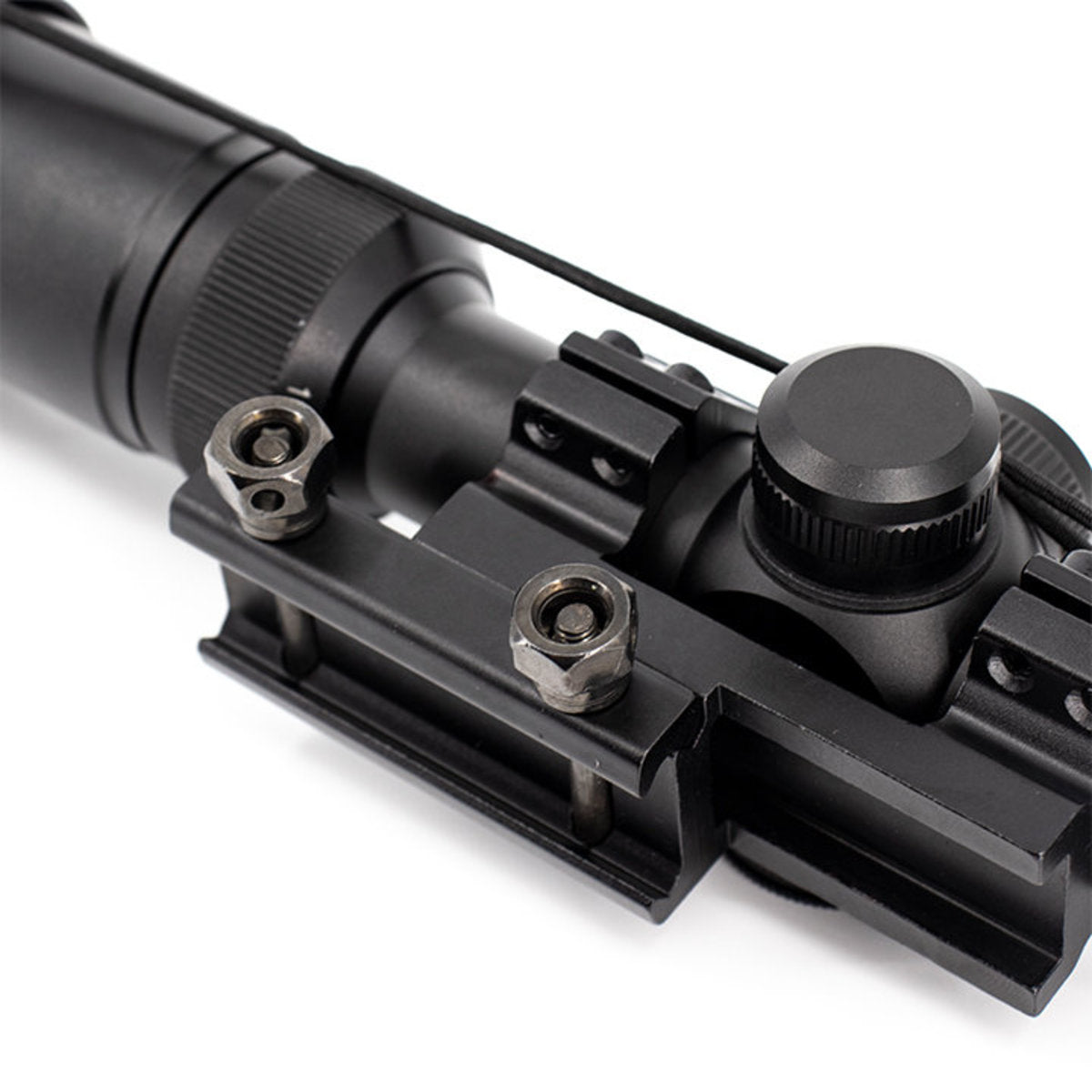 Valken 1-4X20 Mil-Dot Airsoft Rifle Scope W/ Mount - Image 2
