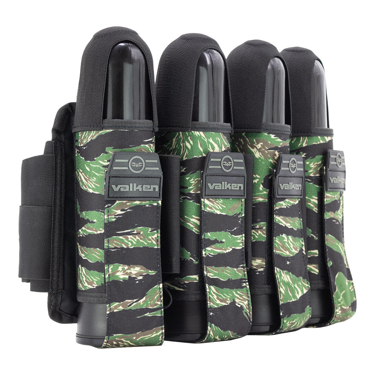 Valken Fate Gfx 4+3 Paintball Harness - Tiger Stripe | Paintball Pod Harness | Tiger Stripe - Image 4