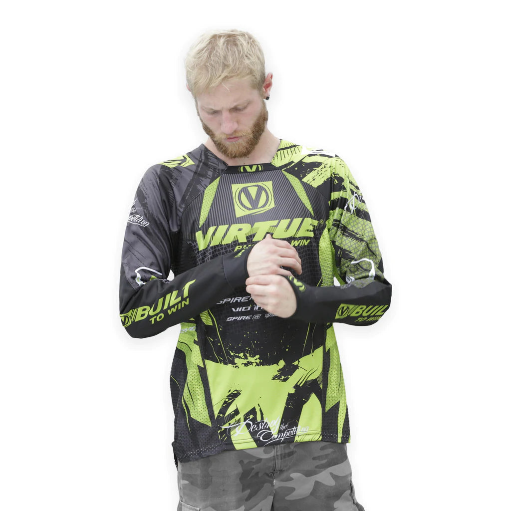 Virtue Pro Jersey - Lime - Image 2