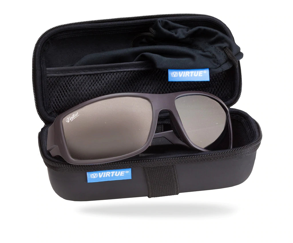 Virtue V-Guard Polarized Sunglasses - Black Mirror - Image 3