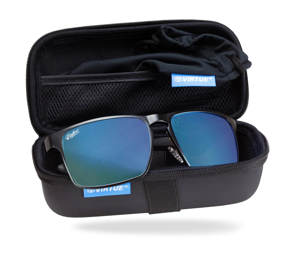 Virtue V-Inertia Polarized Sunglasses - Black Ice - Image 3