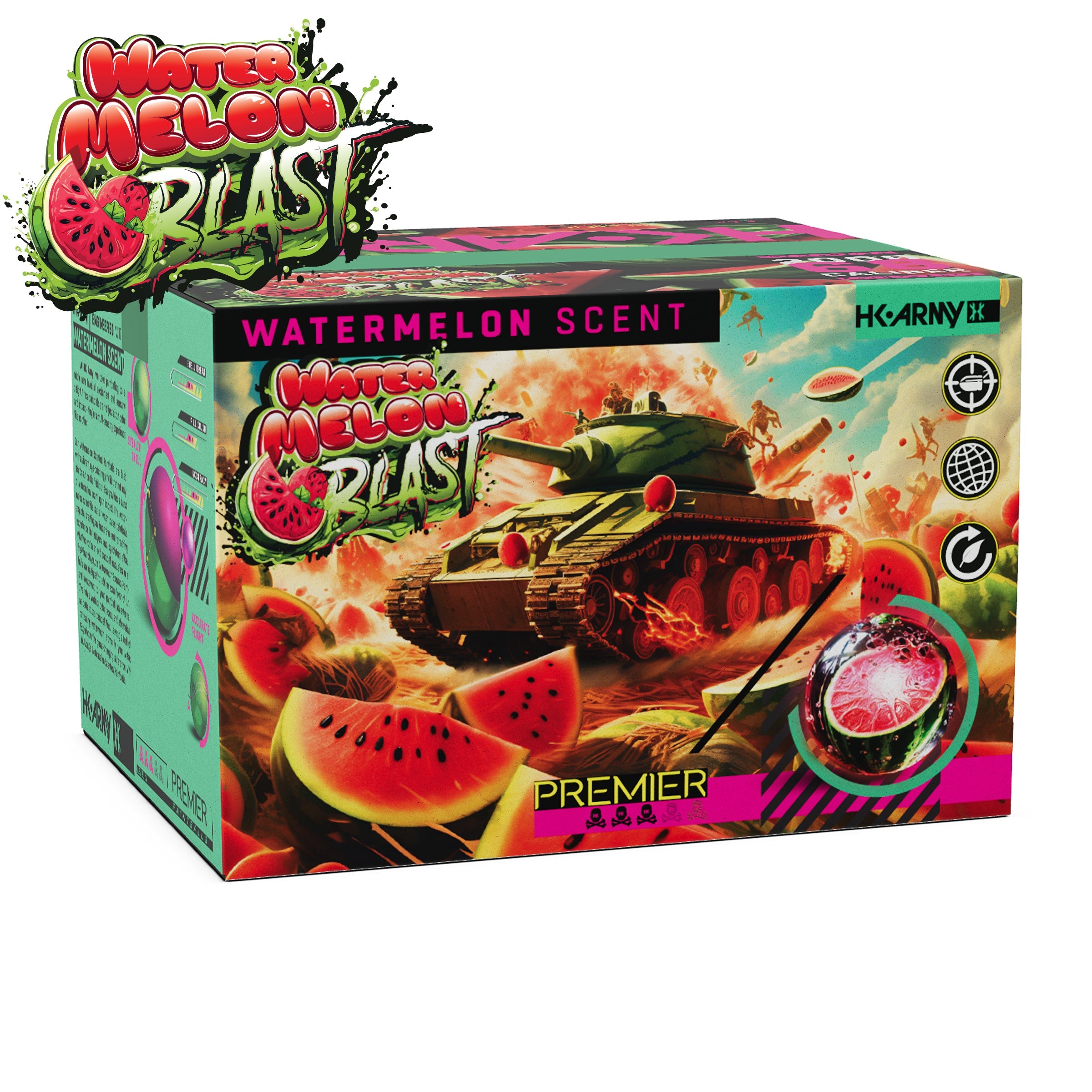 HK Army Watermelon Blast Scented Paintballs - Premier Pink Fill - Image 3