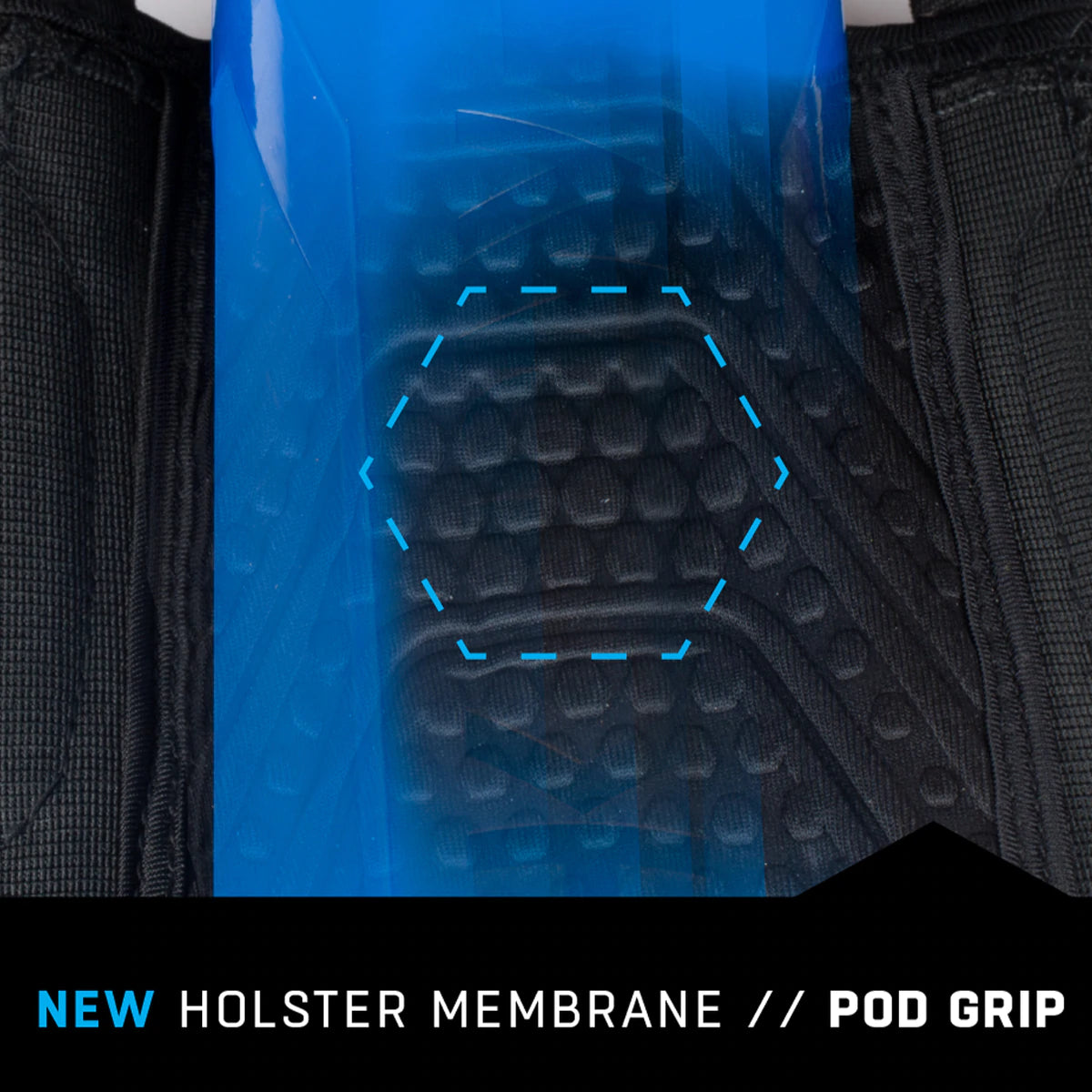 Zero G 2.0 Harness - Black/Blue - 4+3+4 - Image 5