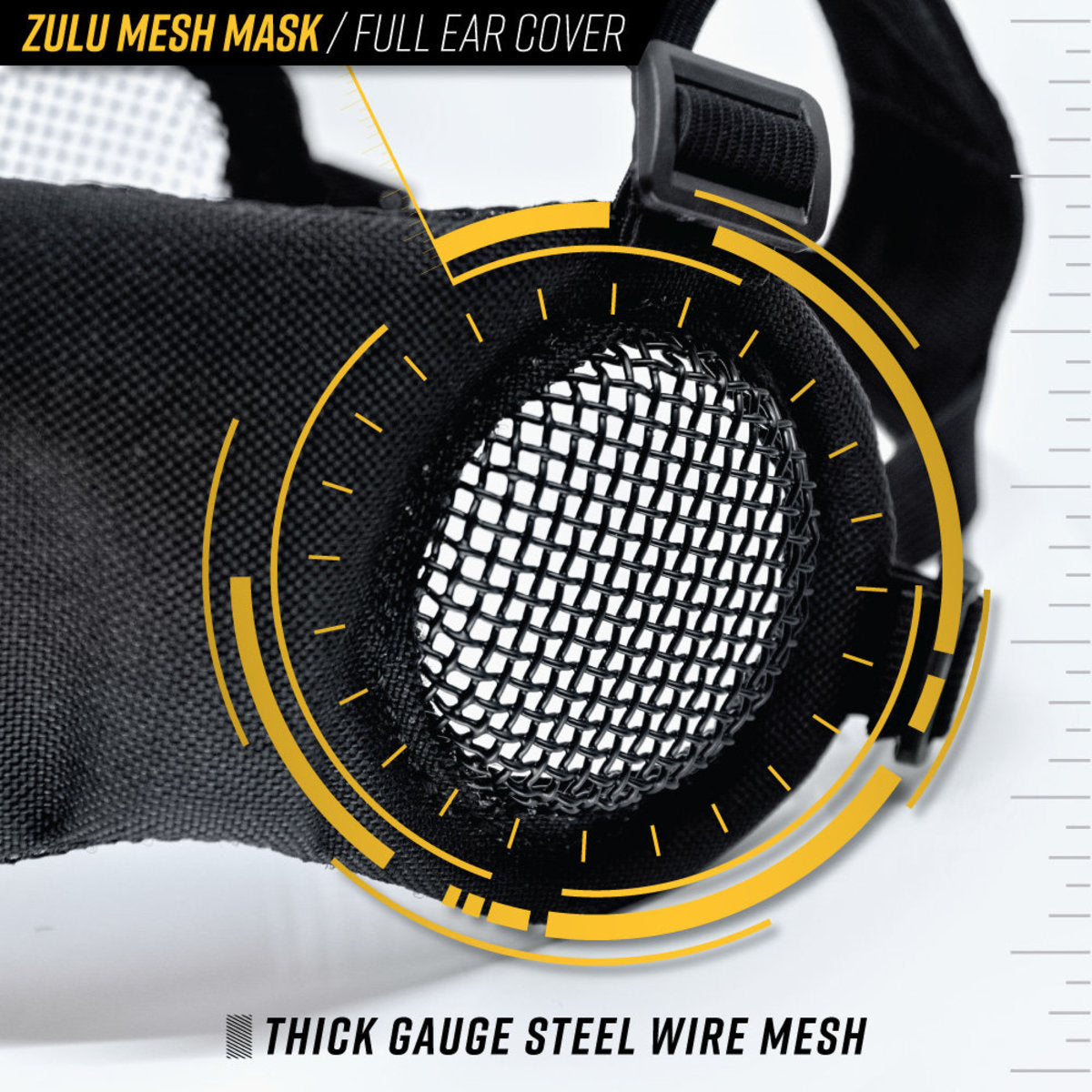 Valken Zulu Airsoft Mesh Mask - Image 5