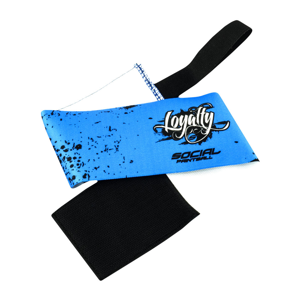 Velcro® Paintball Team Armband, Loyalty Blue | Paintball Armband | Social Paintball - Image 2