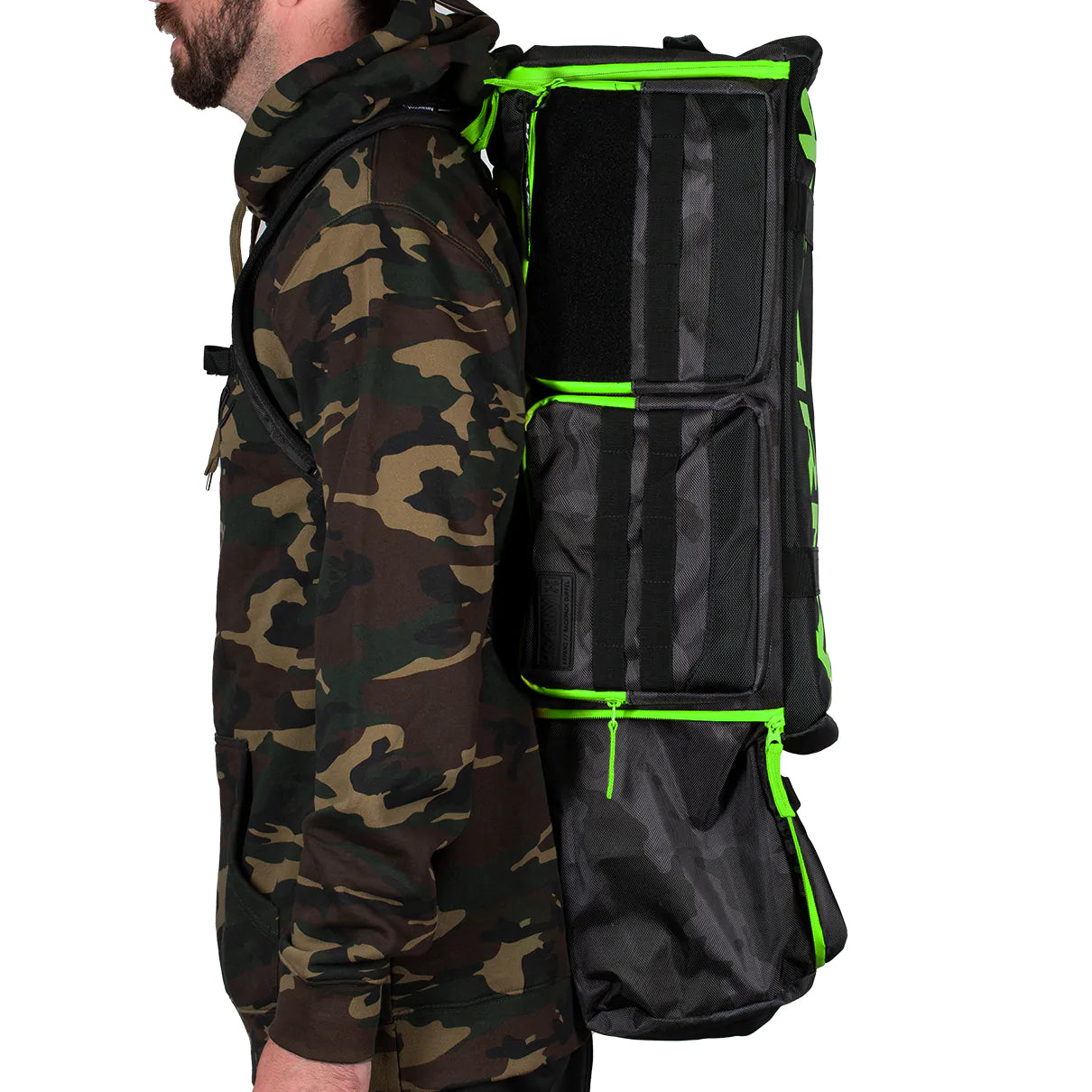 Expand 35L - Backpack - Shroud Black/Green | Paintball Gear Bag | Hk Army - Image 7