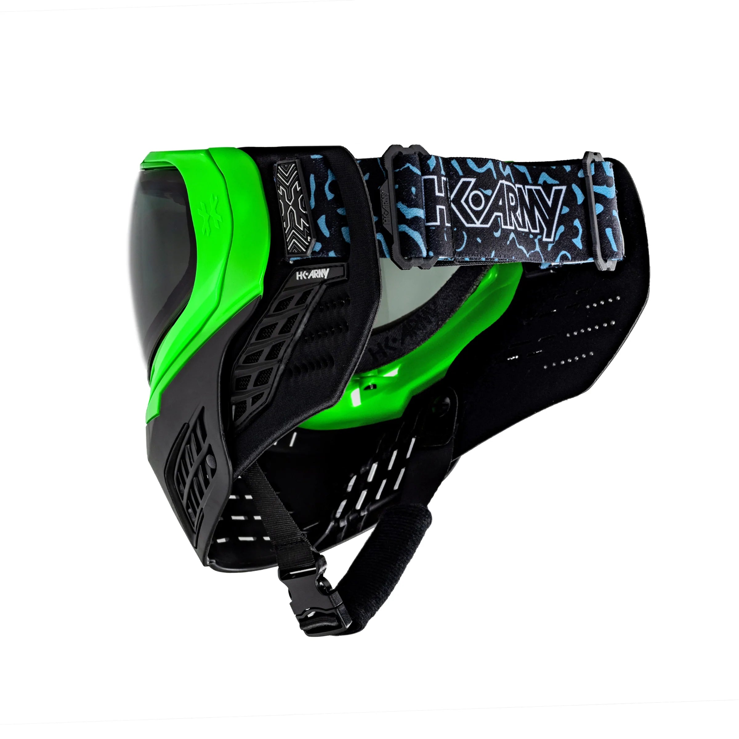 KLR Goggle Blackout Neon Green (Neon Green/Black) | Paintball Goggle | Mask | Hk Army - Image 4