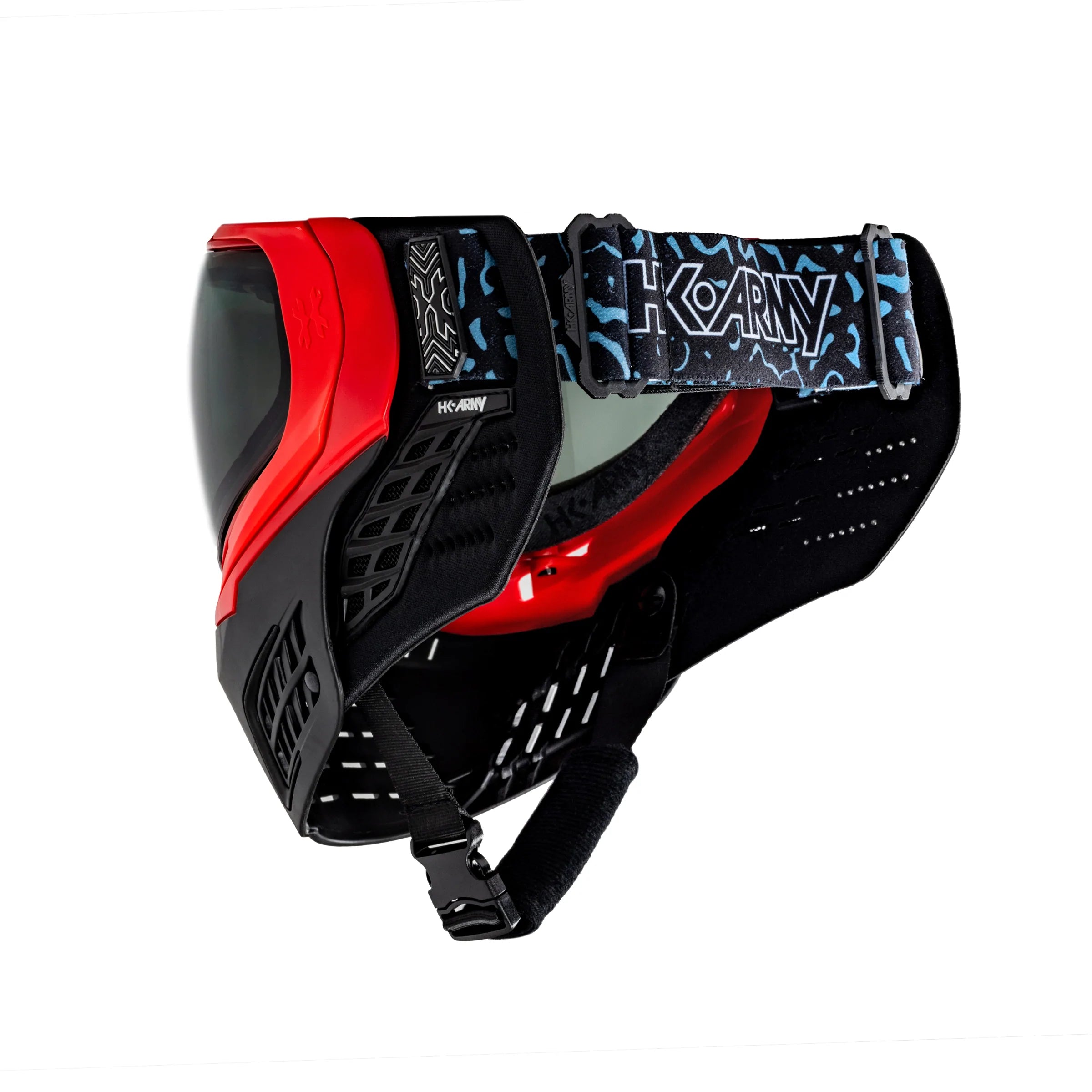 KLR Goggle Blackout Red (Red/Black) | Paintball Goggle | Mask | Hk Army - Image 5