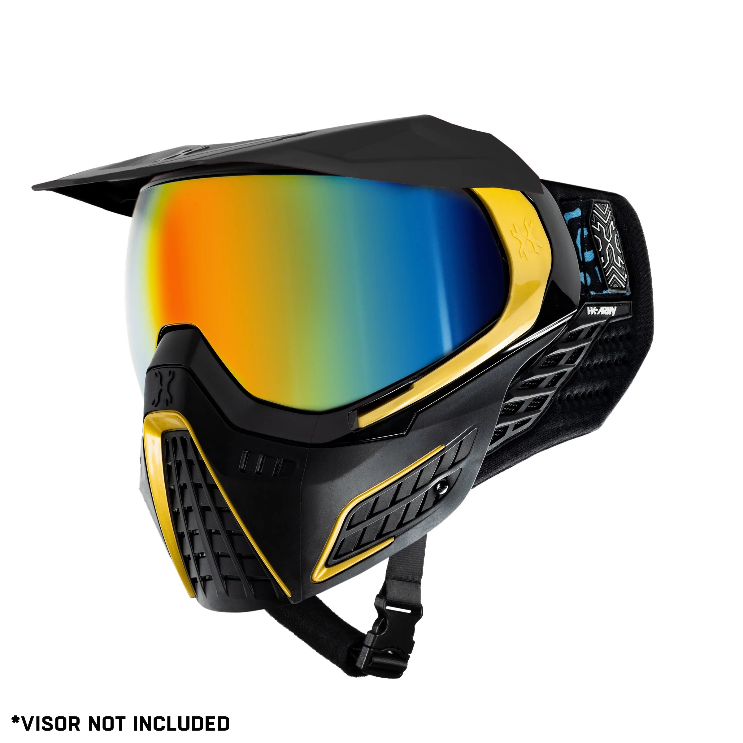 Klr Goggle Prestige - Black/Gold/Fusion Lens | Paintball Goggle | Mask | Hk Army - Image 2