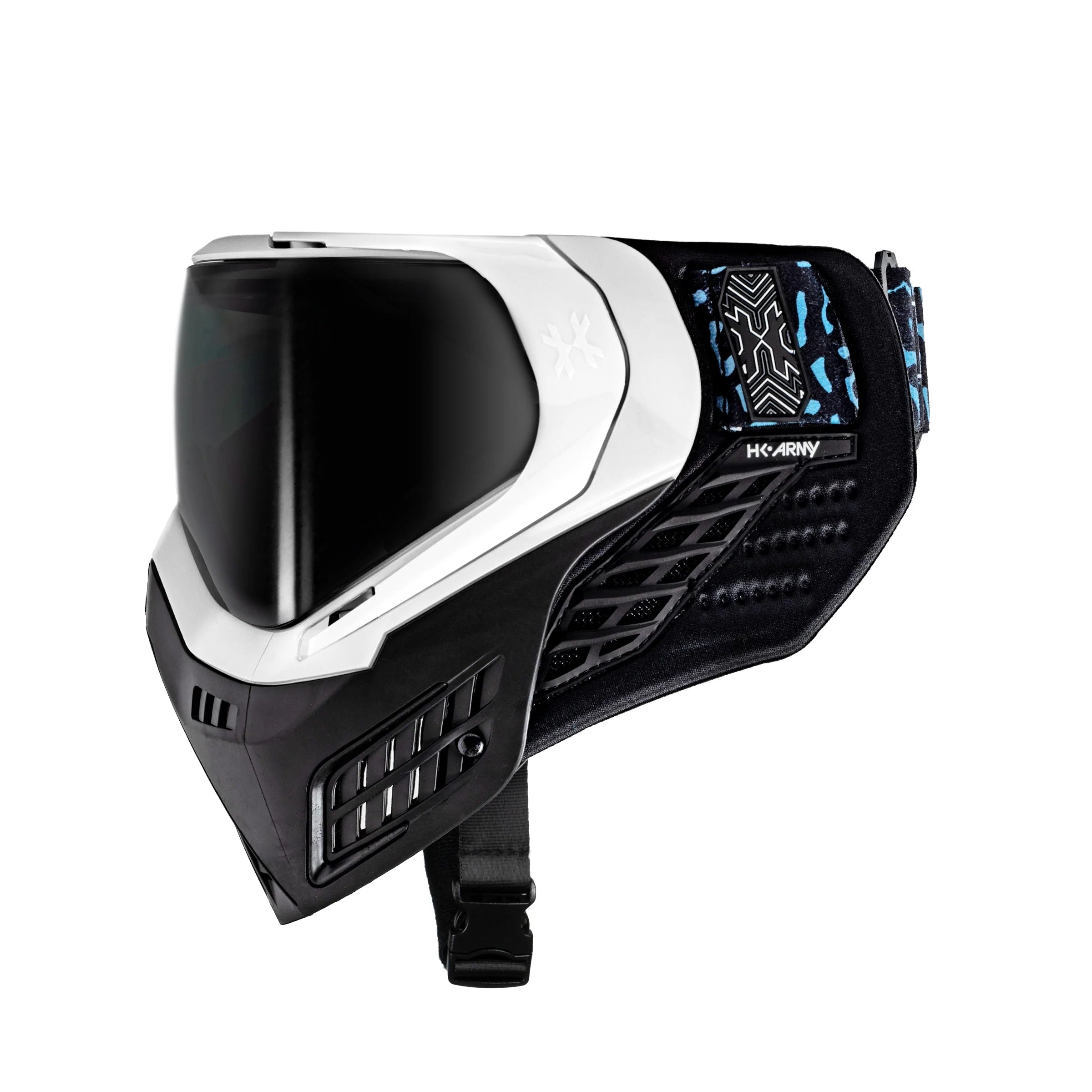 KLR Goggle Blackout White (White/Black) | Paintball Goggle | Mask | Hk Army - Image 5