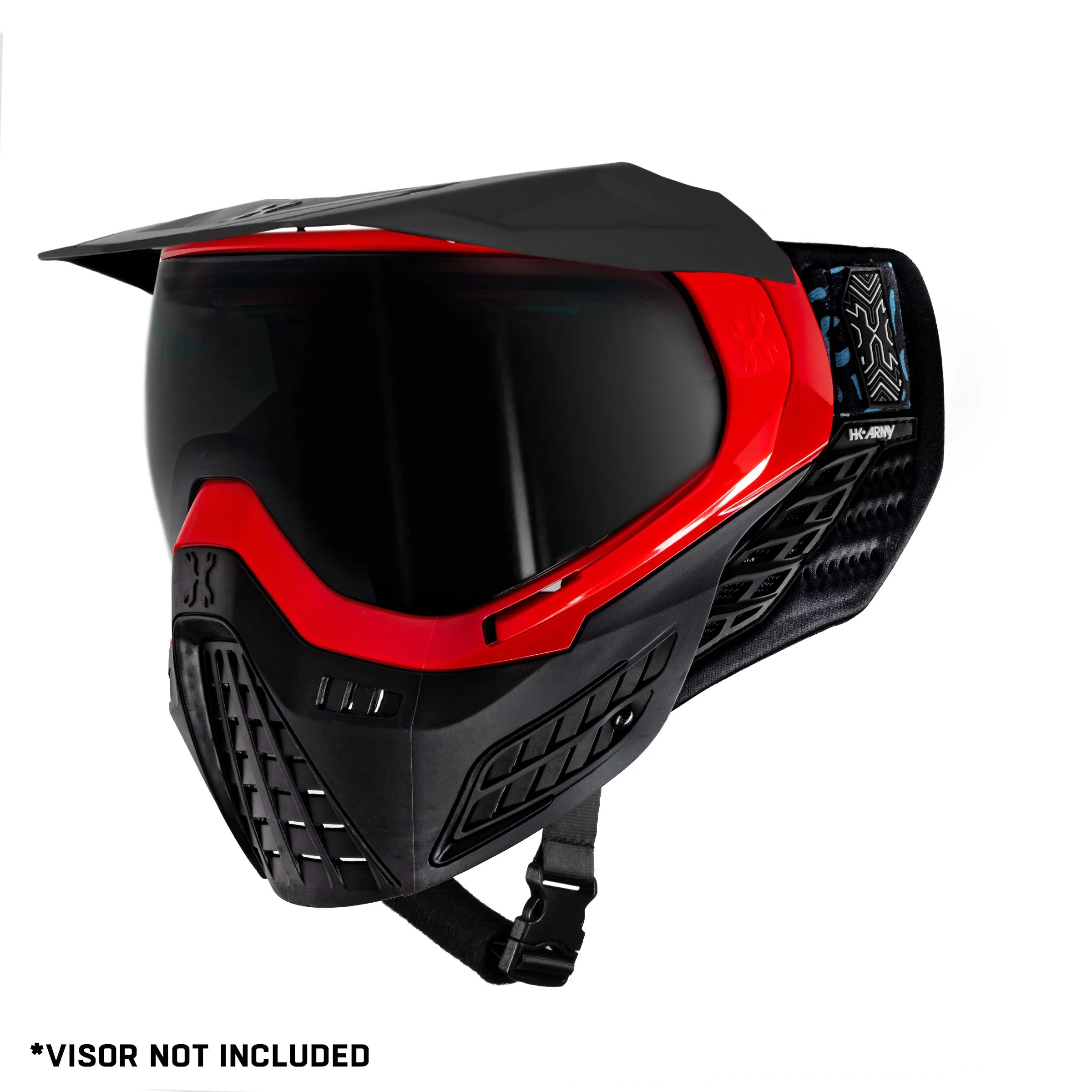 KLR Goggle Blackout Red (Red/Black) | Paintball Goggle | Mask | Hk Army - Image 3