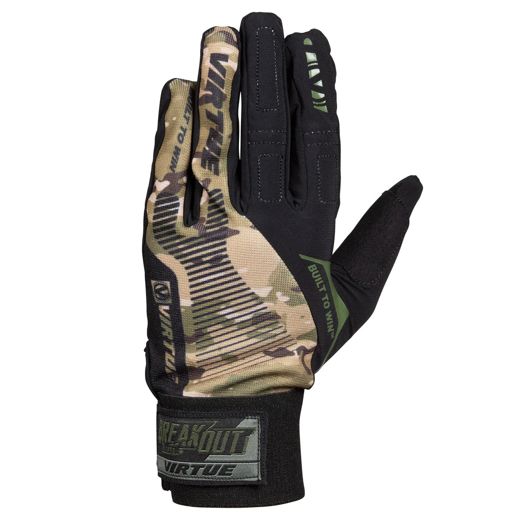 Virtue Breakout Gloves - Ripstop Full Finger - Camo - Image 3