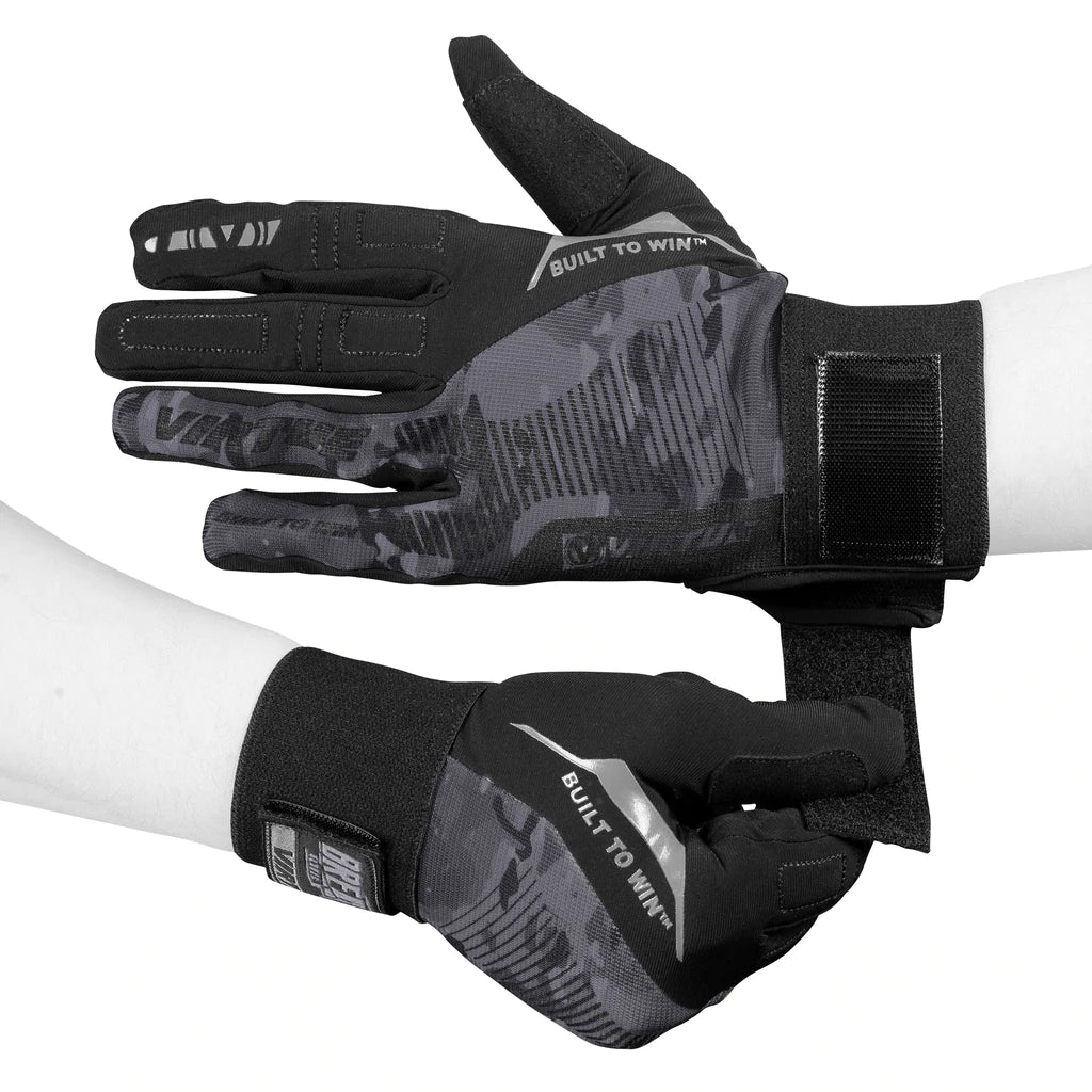 Virtue Breakout Gloves - Ripstop Full Finger - Black Camo - Image 2