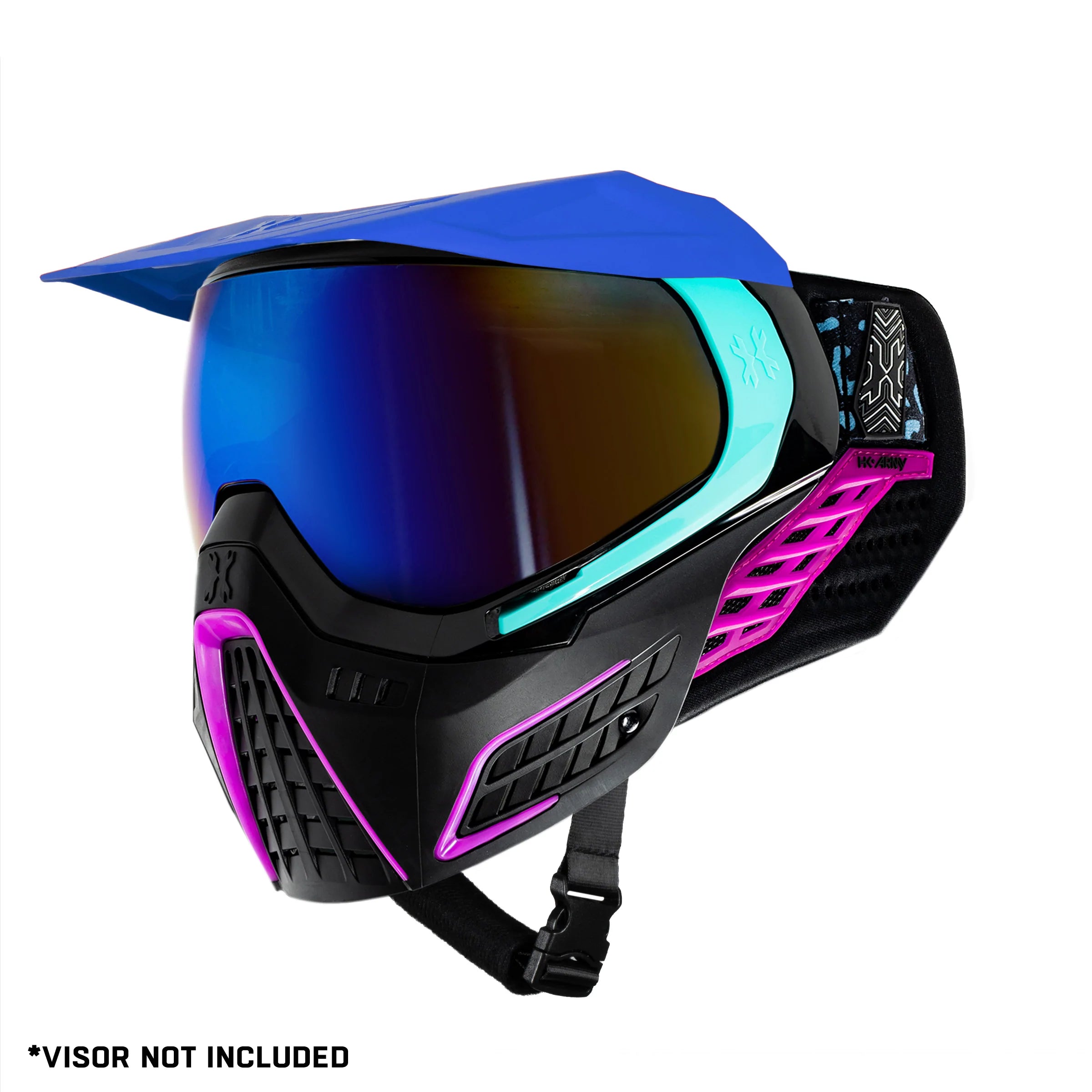 Klr Goggle Amp - Teal/Purple/Cobalt Lens | Paintball Goggle | Mask | Hk Army - Image 3