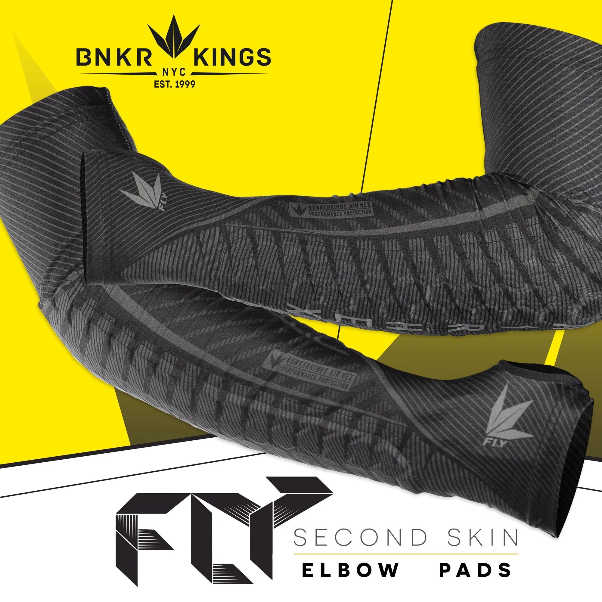 Bunkerkings Fly Compression Paintball Elbow Pads - Image 5