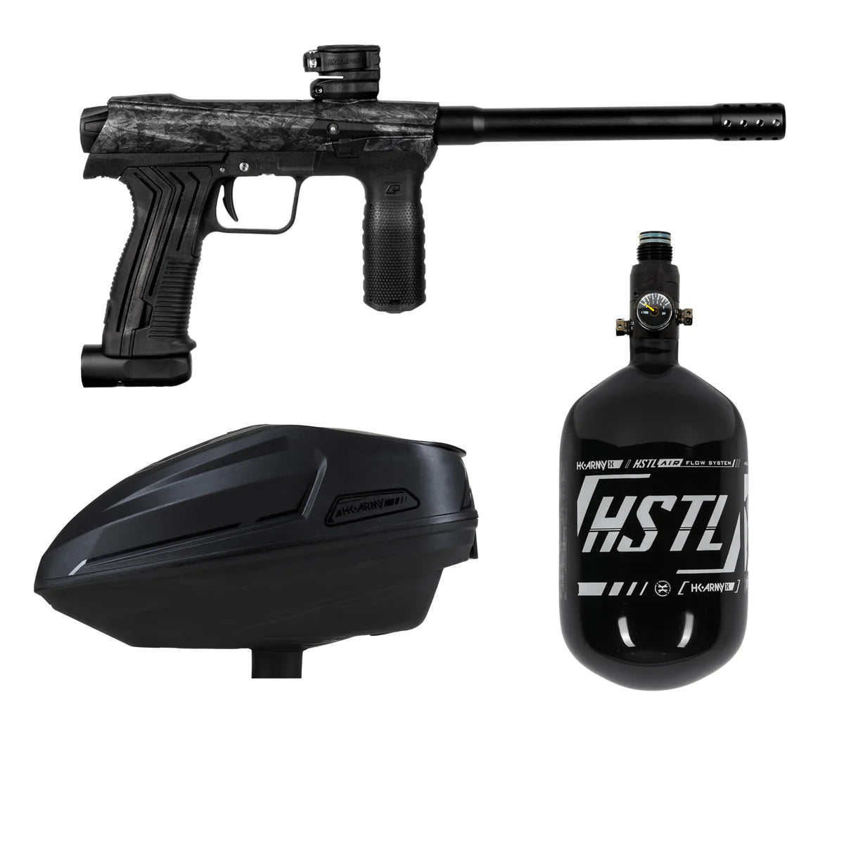 HK EMEK Mechanical Marker Package "Shrapnel" with Sonic Loader and HSTL 68ci/4500 Tank