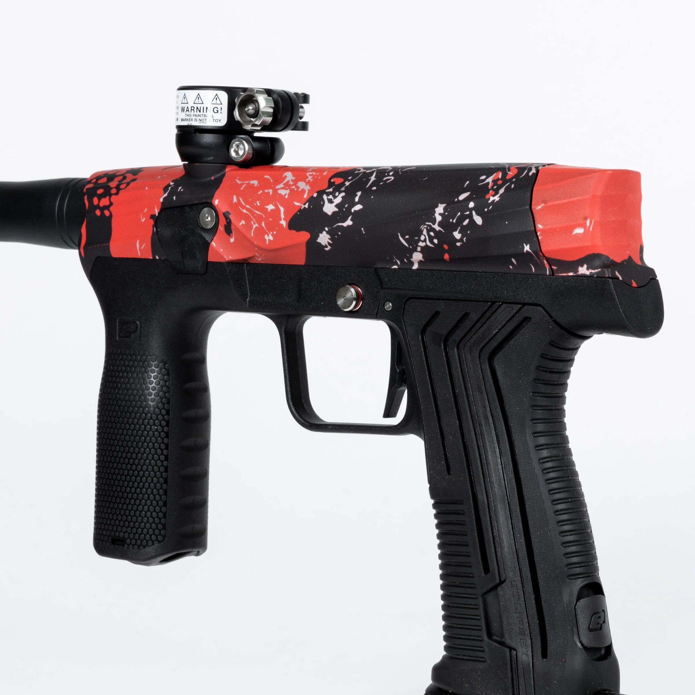 HK Army Etha 3M Mech | Color: Fracture Red | Paintball Mechanical Marker - Image 2