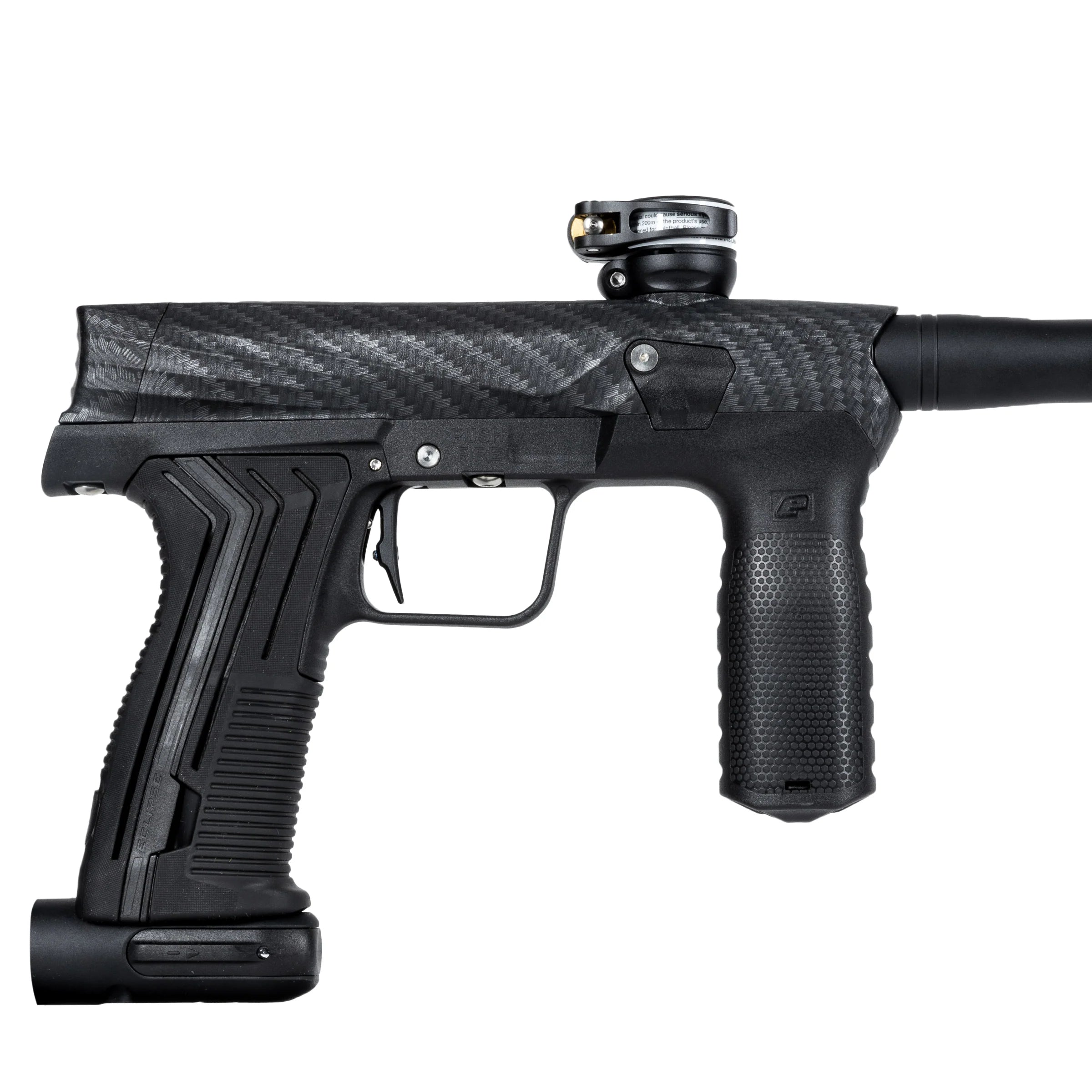 HK Army Etha 3M Mech | Color: Carbon Fiber | Paintball Mechanical Marker - Image 3