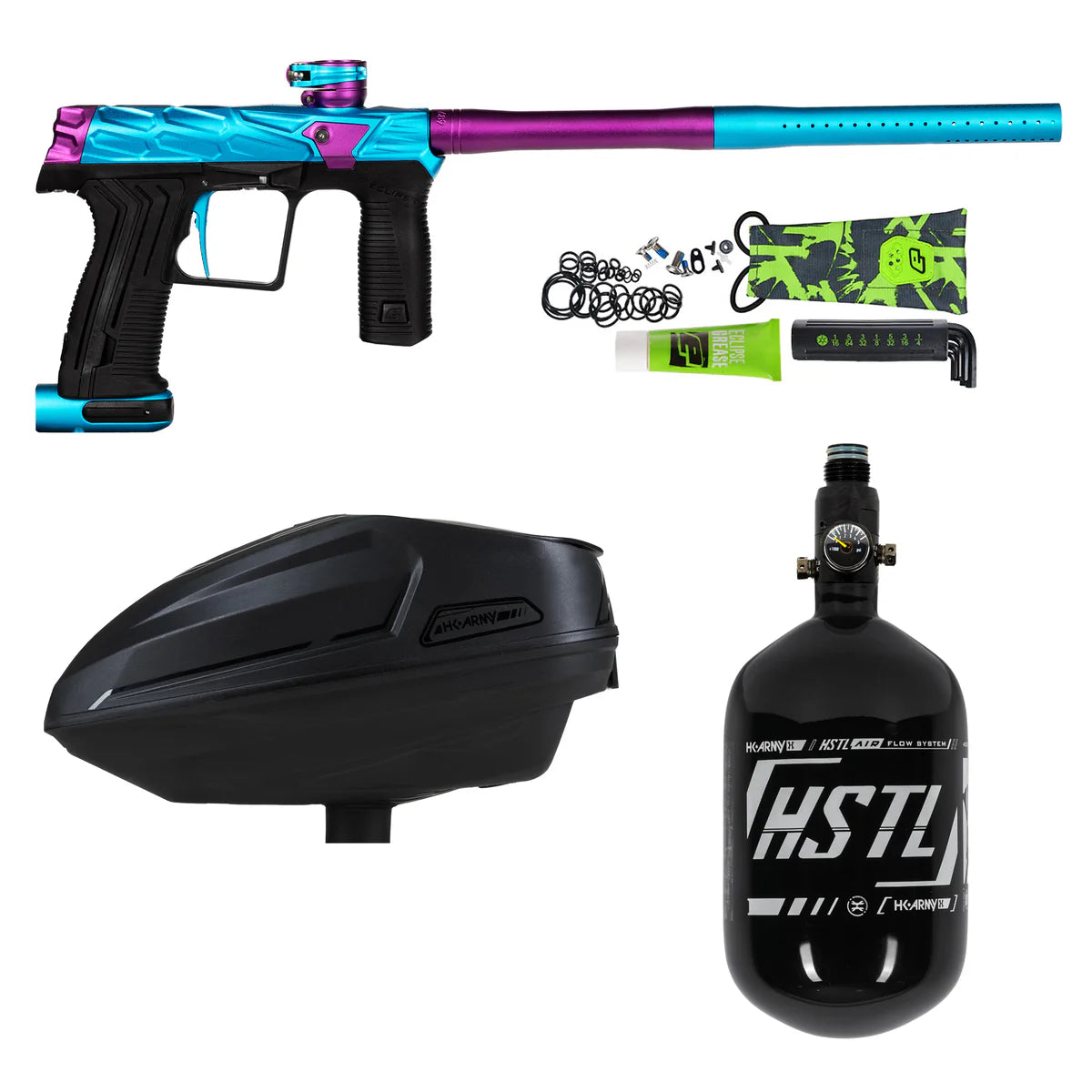 HK ETHA3 MTL Hive Package "Arctic" with Sonic Loader and HSTL 68ci/4500 Tank