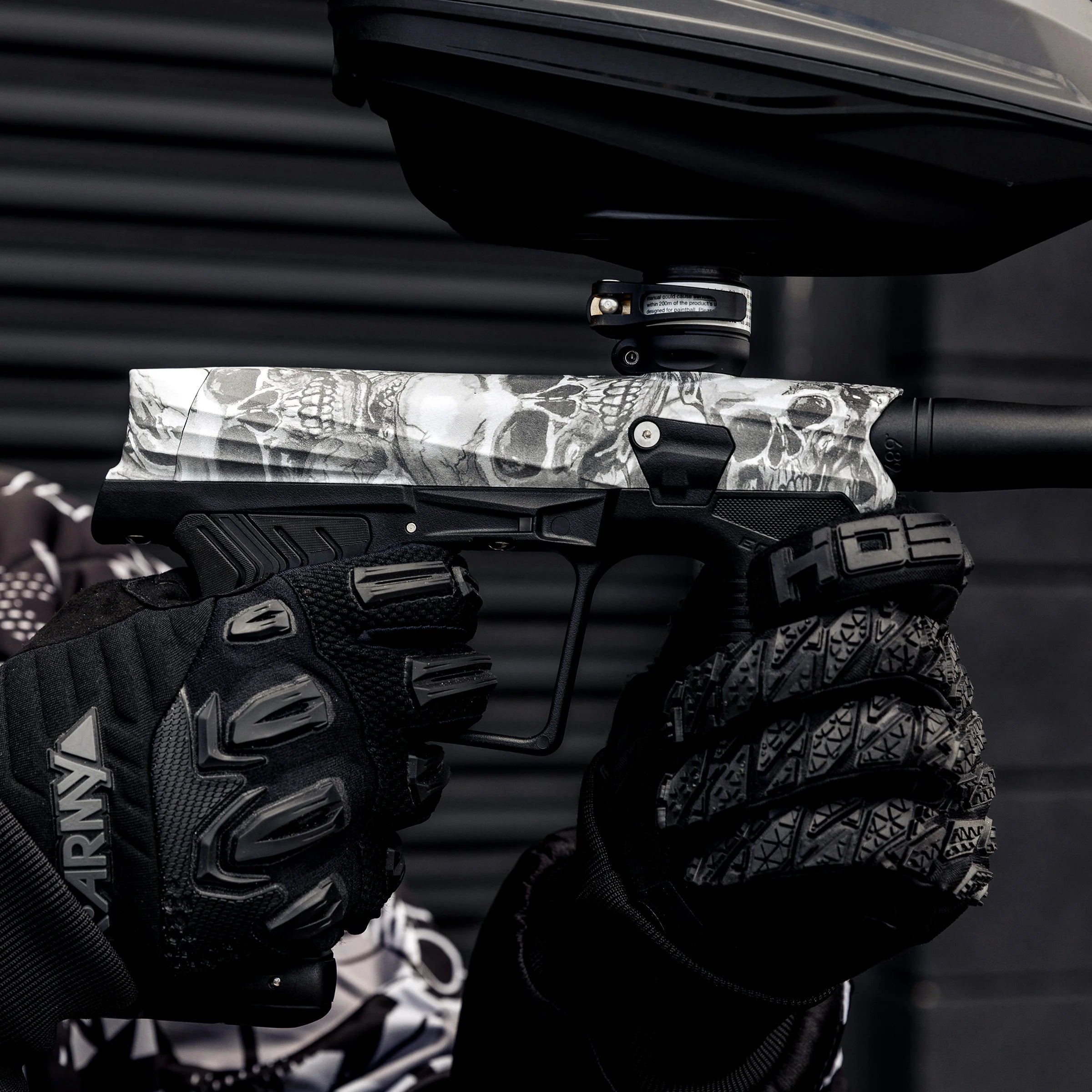 HK Army Etha 3| Color: Skulls | Paintball Electronic Marker - Image 2